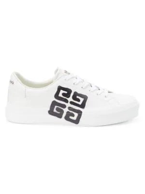 Givenchy City Sport Logo Leather Sneakers