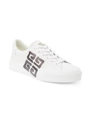 Givenchy City Sport Logo Leather Sneakers