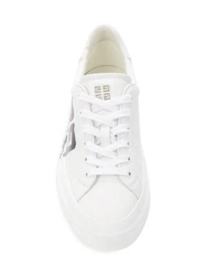 Givenchy City Sport Logo Leather Sneakers
