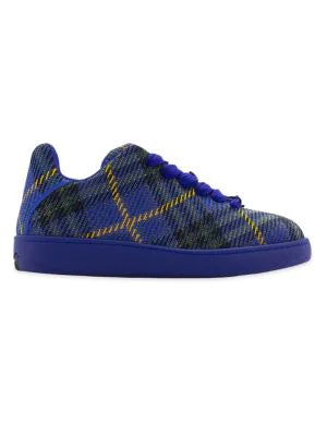 Burberry Box Knit Low-Top Sneakers
