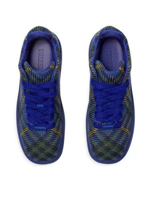 Burberry Box Knit Low-Top Sneakers