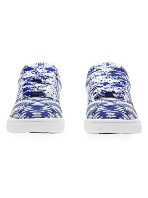 Burberry Box Knit Low-Top Sneakers