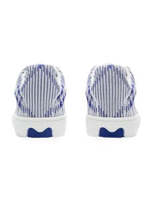 Burberry Box Knit Low-Top Sneakers