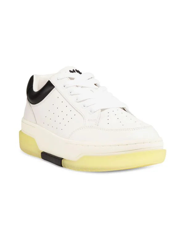 Amiri Stadium Leather Low-Top Sneakers