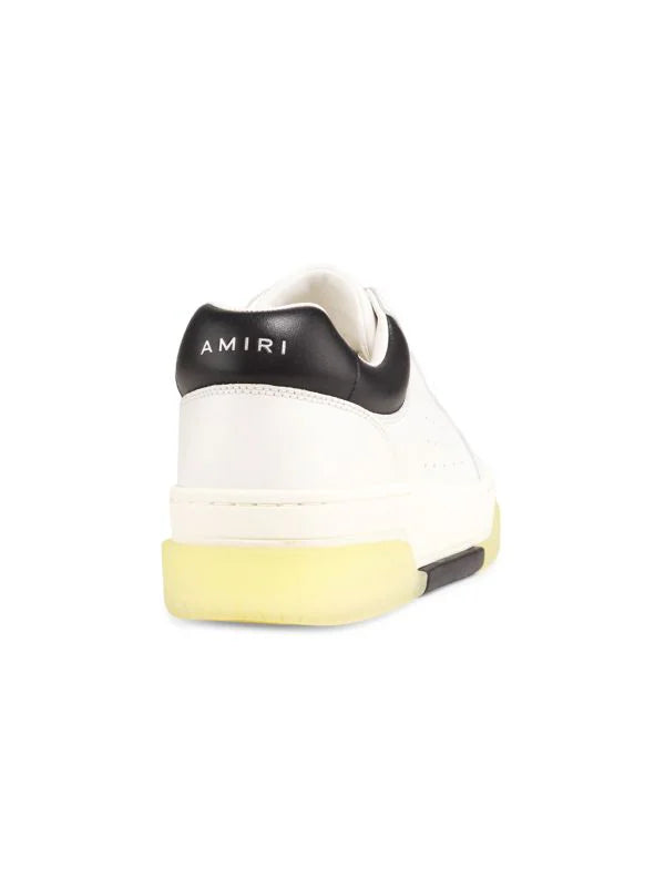 Amiri Stadium Leather Low-Top Sneakers