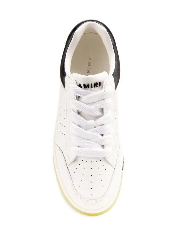 Amiri Stadium Leather Low-Top Sneakers