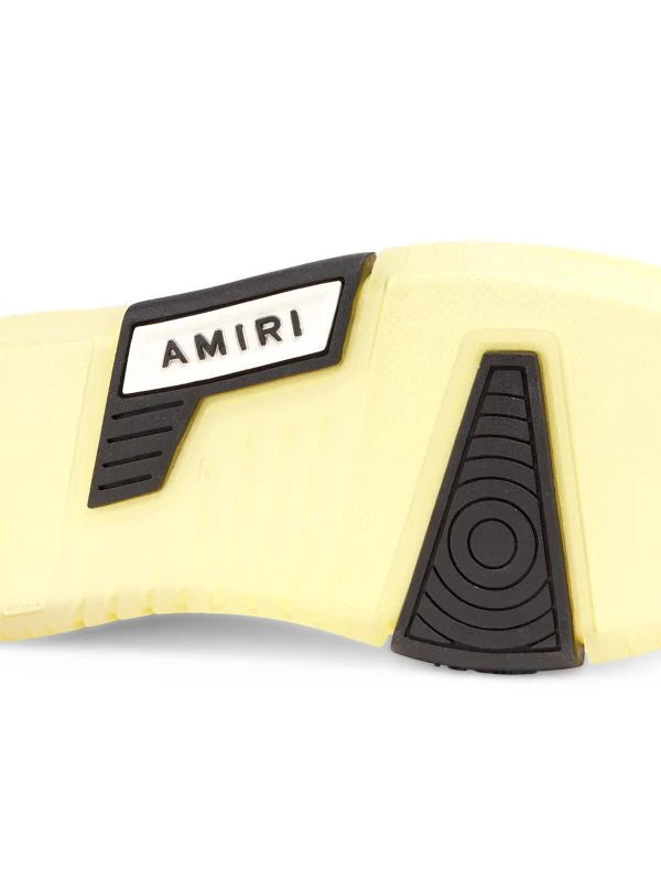 Amiri Stadium Leather Low-Top Sneakers