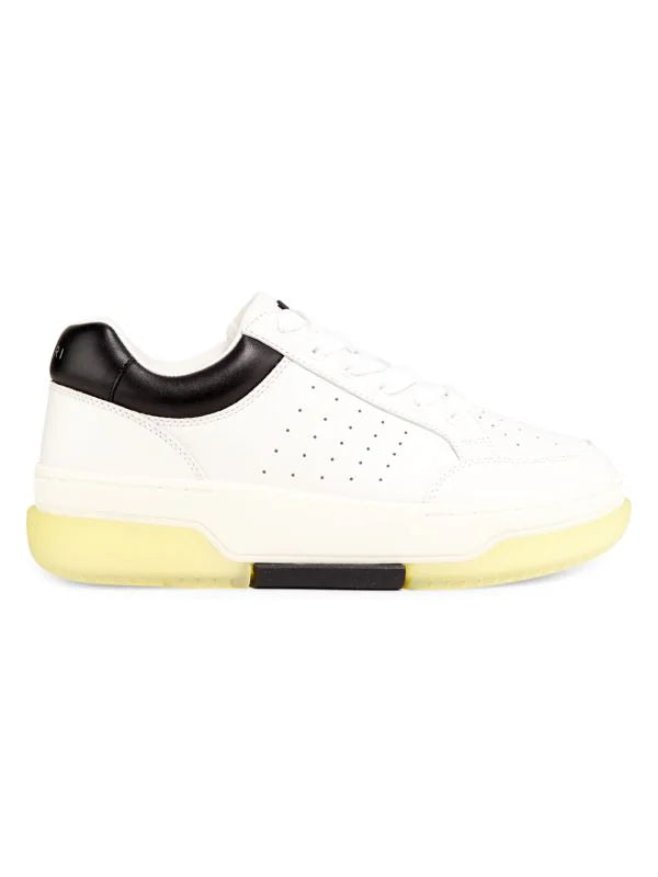 Amiri Stadium Leather Low-Top Sneakers