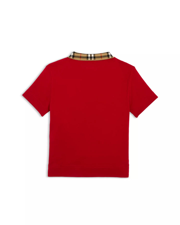 Burberry Boys' Johane Check Polo Shirt, Little Kid, Big Kid - Exclusive