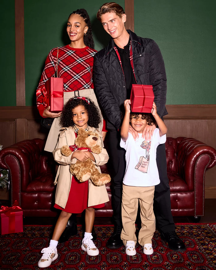 Burberry Girls' Astrid Cotton Shirt Dress, Little Kid, Big Kid - Exclusive