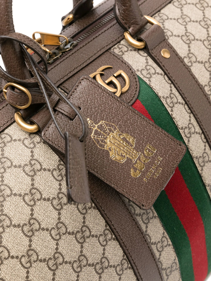 The Details  Gucci small Savoy holdall