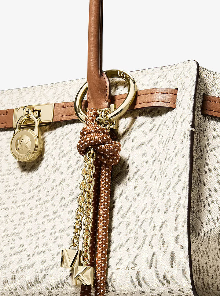MICHAEL KORS Hamilton Small Signature Logo Satchel