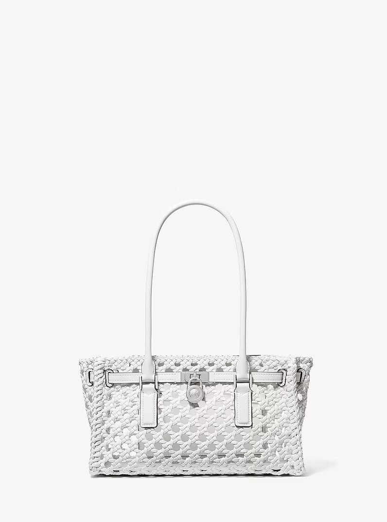 MICHAEL KORS Hamilton Small Hand-Woven Satchel