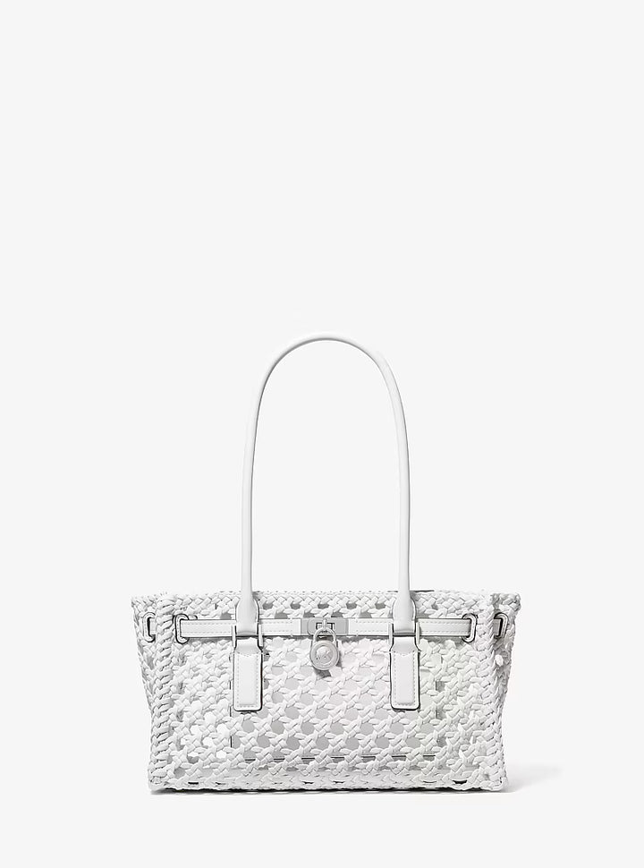 MICHAEL KORS Hamilton Small Hand-Woven Satchel