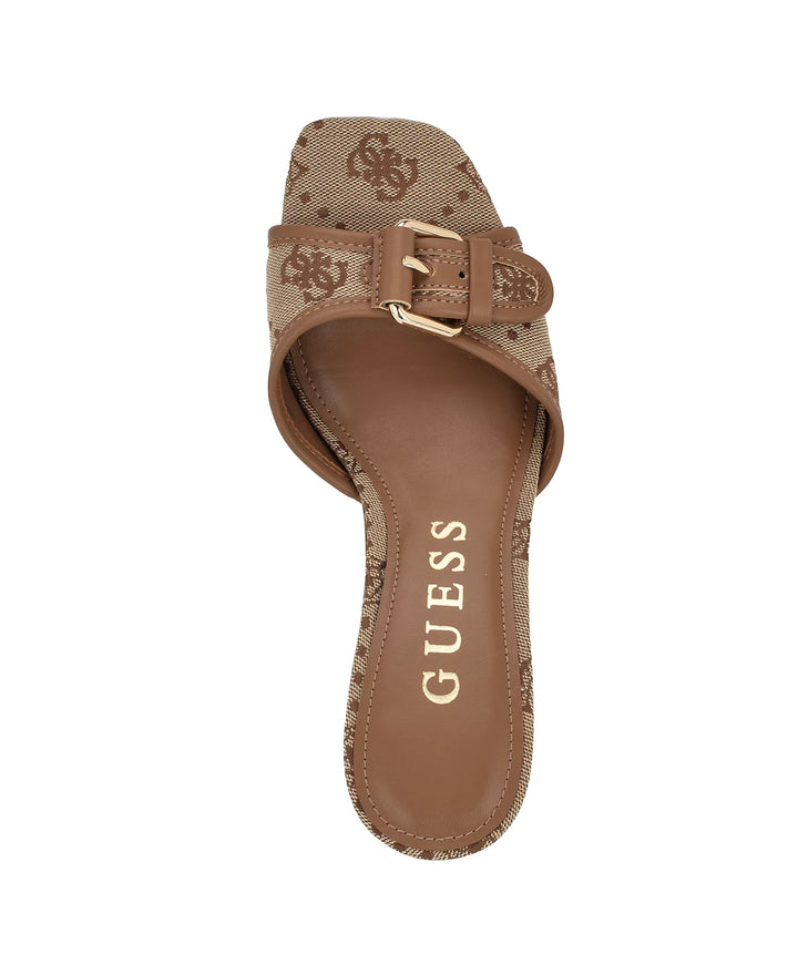 GUESS Women's Dista Slip-On Dress Sandals