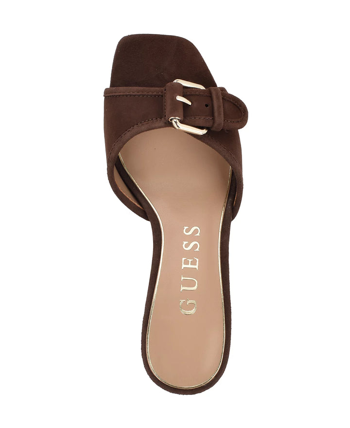 GUESS Women's Dista Slip-On Dress Sandals