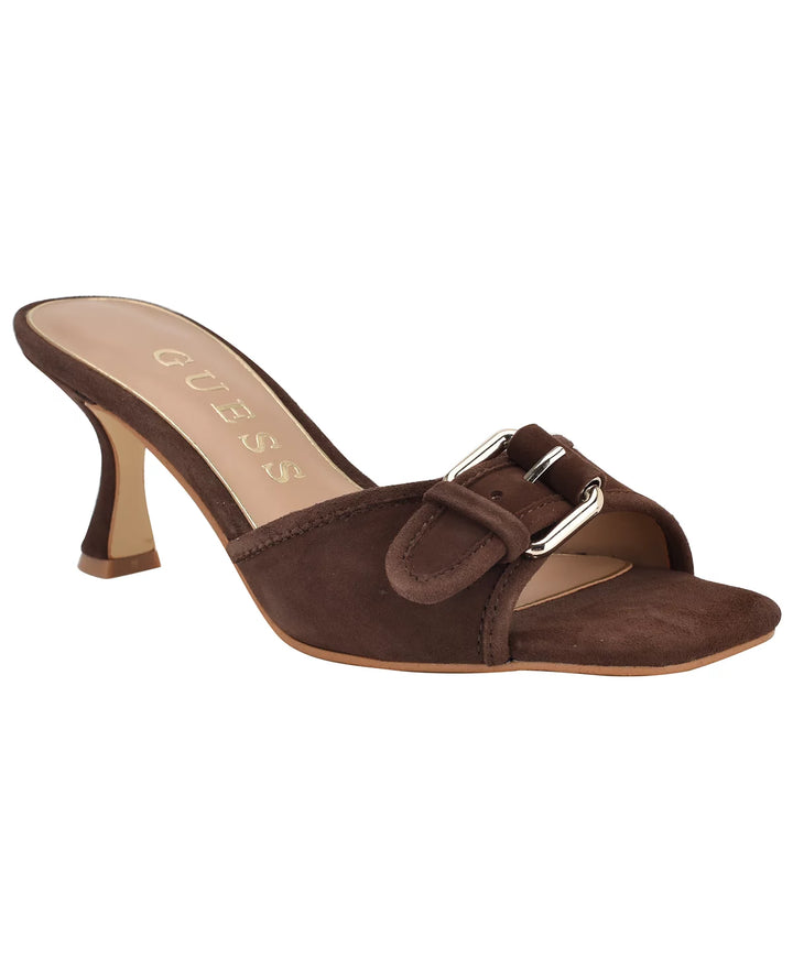 GUESS Women's Dista Slip-On Dress Sandals
