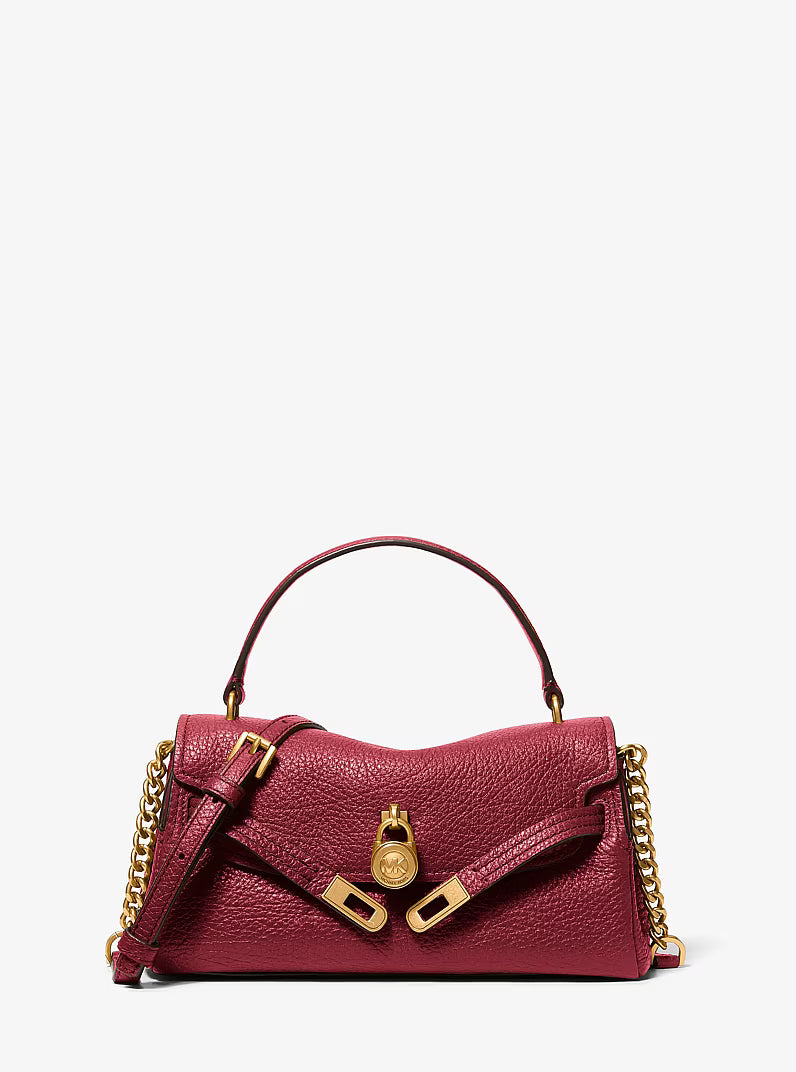 MICHAEL KORS Hamilton Extra-Small Textured Leather Soft Crossbody Bag