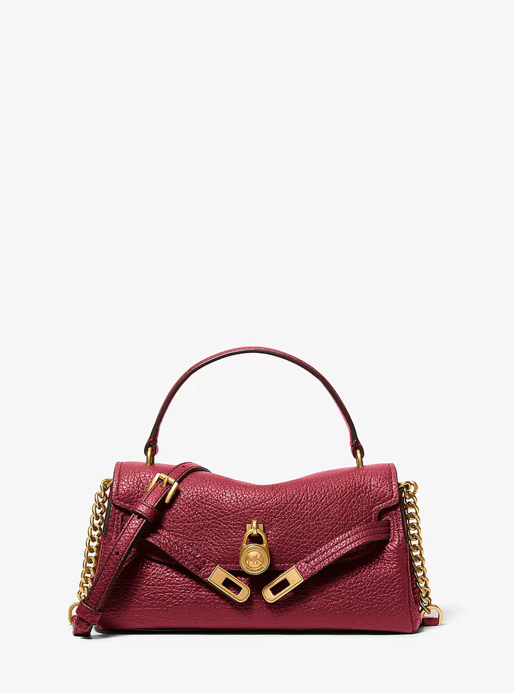 MICHAEL KORS Hamilton Extra-Small Textured Leather Soft Crossbody Bag