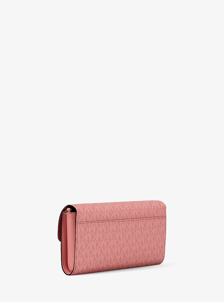 MICHAEL KORS Jet Set Small Signature Logo Convertible Crossbody Bag
