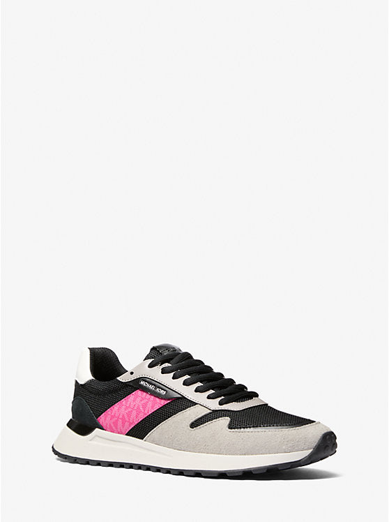 Michael Kors  Dax Mixed-Media Trainer Men