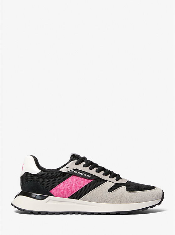 Michael Kors  Dax Mixed-Media Trainer Men