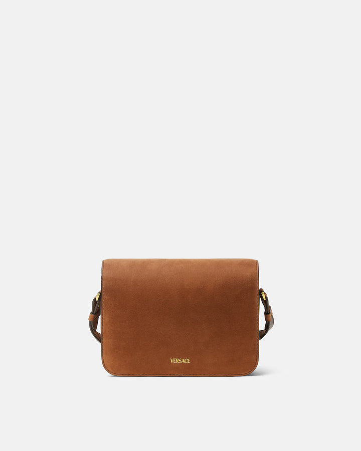 Medusa Biggie Nabuck Messenger Bag