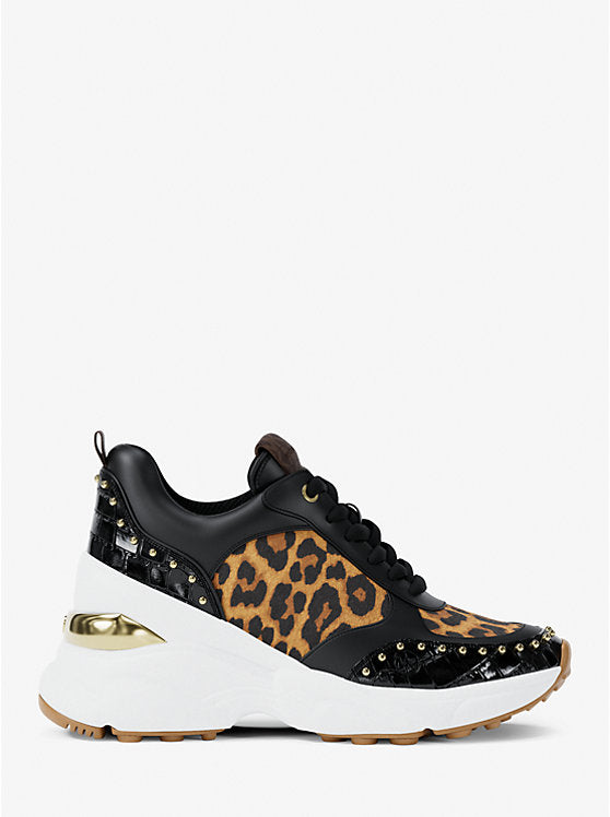 Michael Kors Katrina Mixed-Media Trainer
