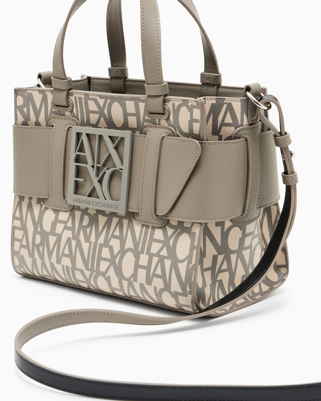 ARMANI Natural fabric shopping bags