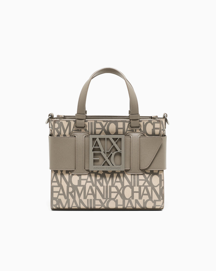 ARMANI Natural fabric shopping bags