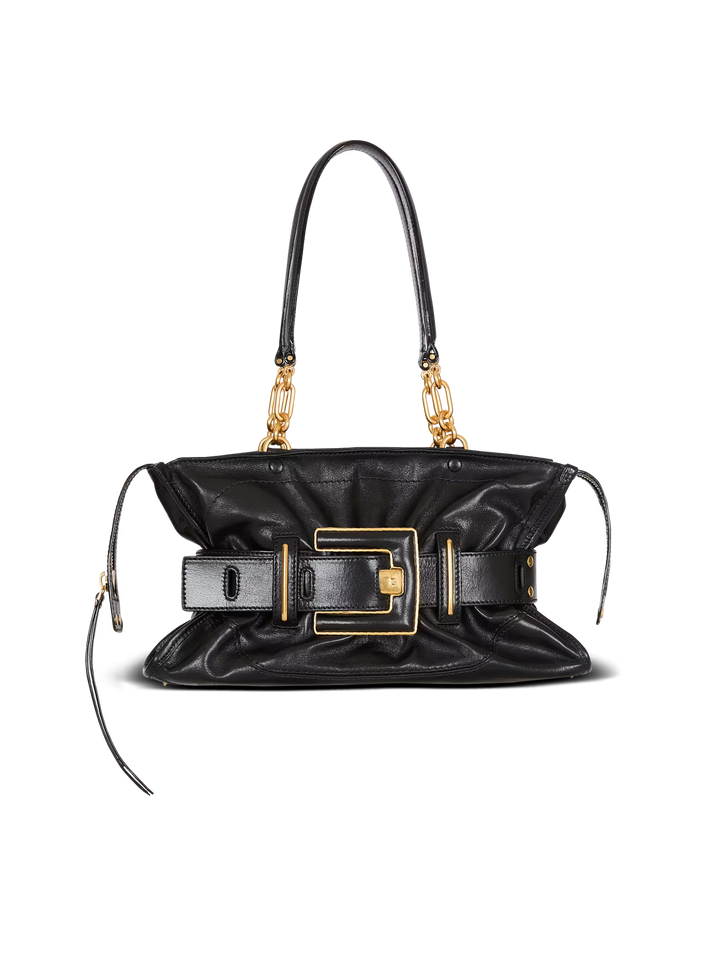 BALMAIN Calfskin leather Anthem bag