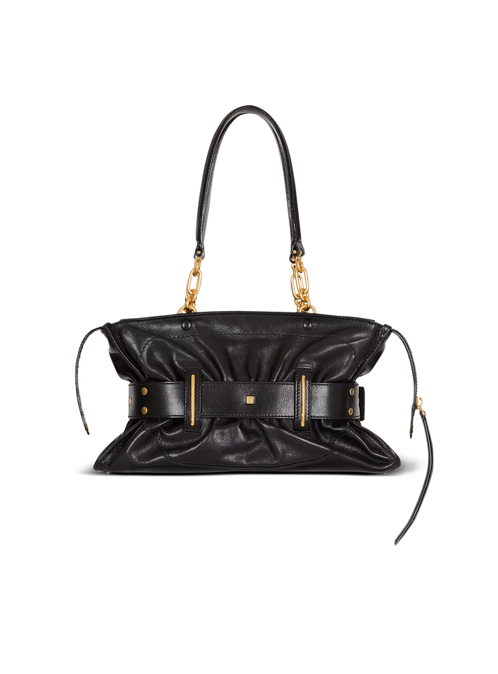 BALMAIN Calfskin leather Anthem bag