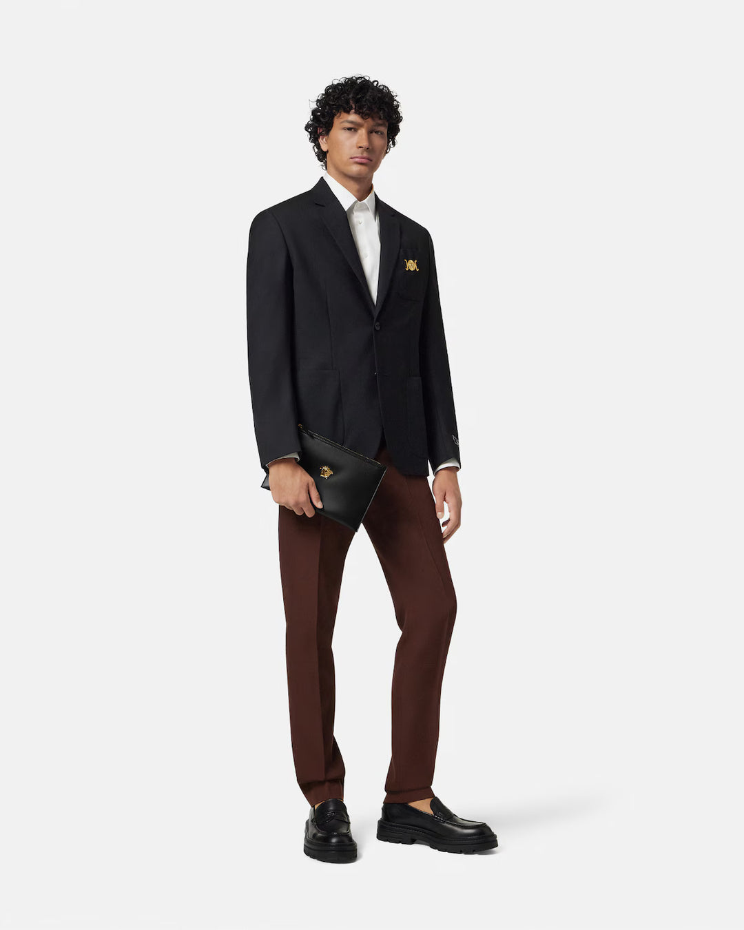 La Medusa Leather Pouch