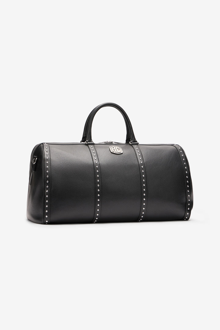 ROBERTO CAVALLI Tumbled Leather Travel Bag