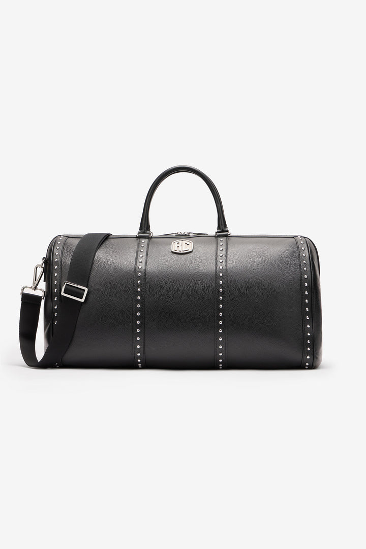ROBERTO CAVALLI Tumbled Leather Travel Bag