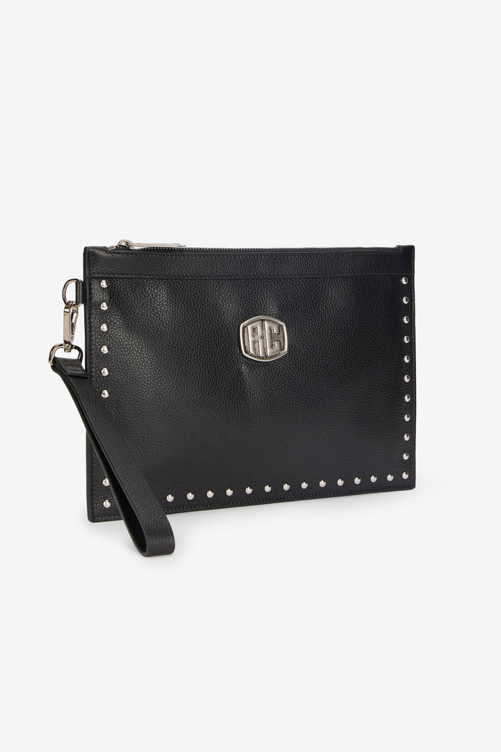 ROBERTO CAVALLI Flat Clutch With Studs