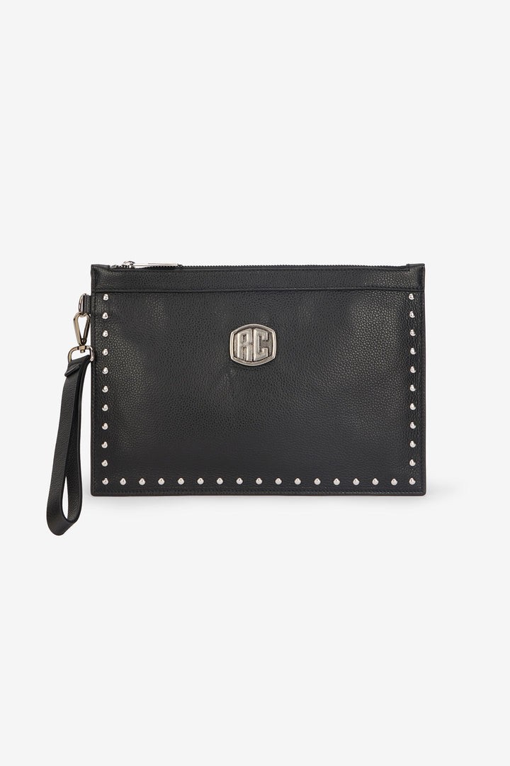 ROBERTO CAVALLI Flat Clutch With Studs