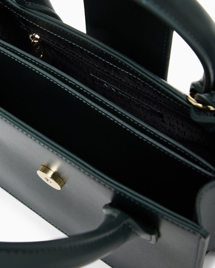 ARMANI Top handles in technical fabric