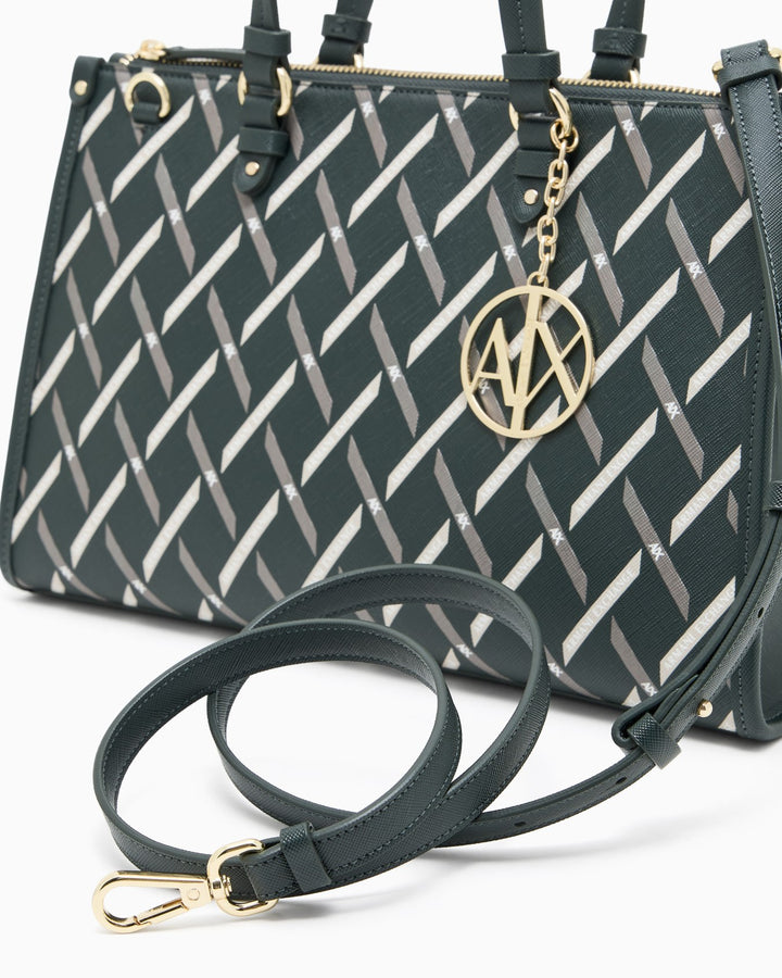 ARMANI Logo Graphic Tote Bag