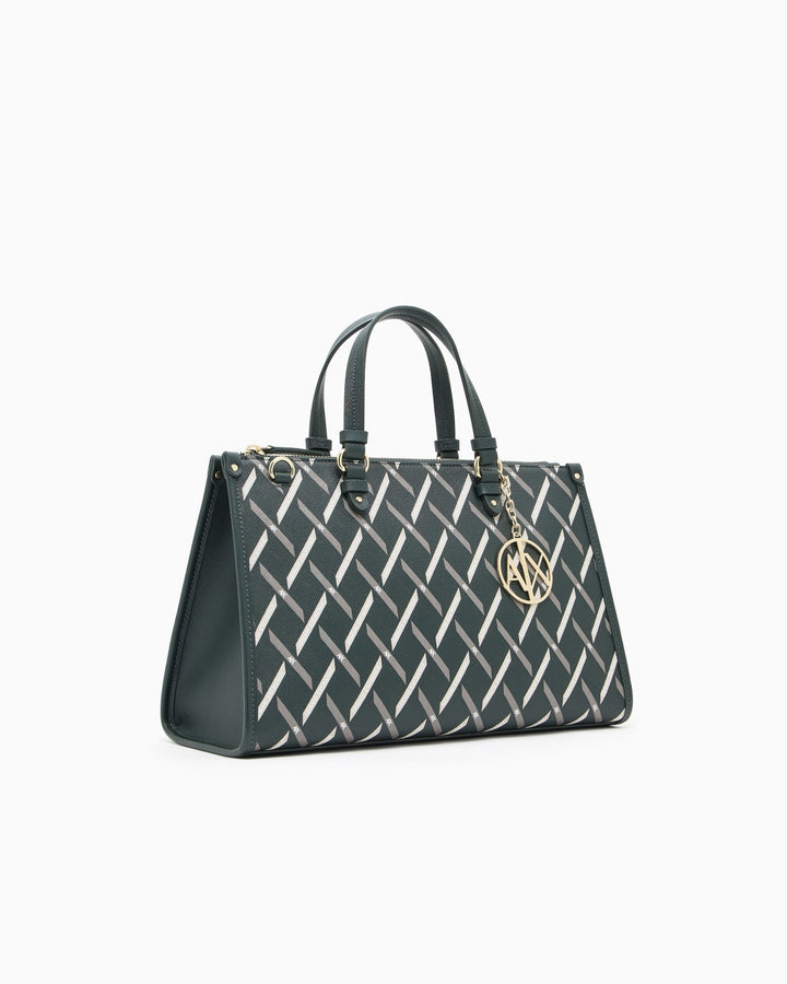 ARMANI Logo Graphic Tote Bag