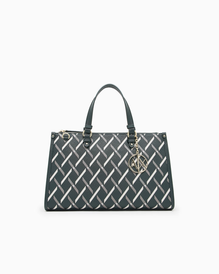 ARMANI Logo Graphic Tote Bag