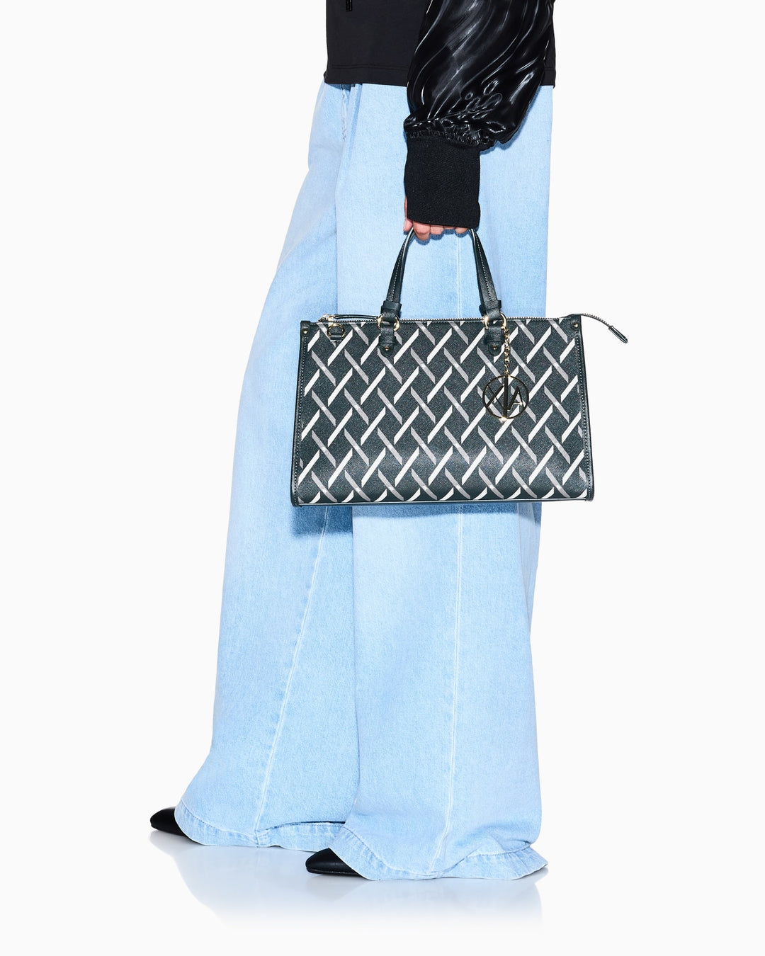 ARMANI Logo Graphic Tote Bag