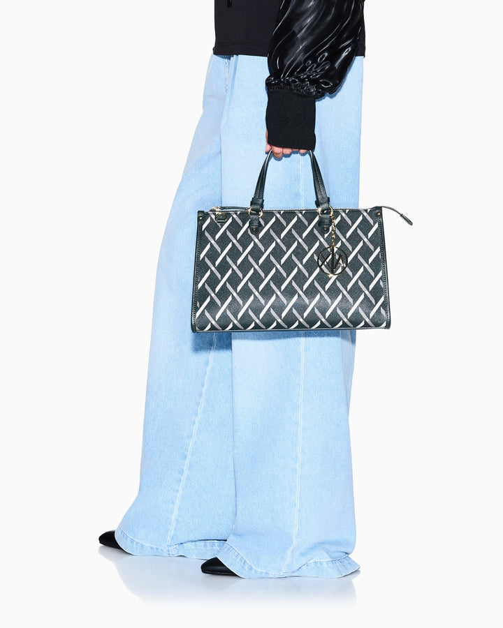 ARMANI Logo Graphic Tote Bag