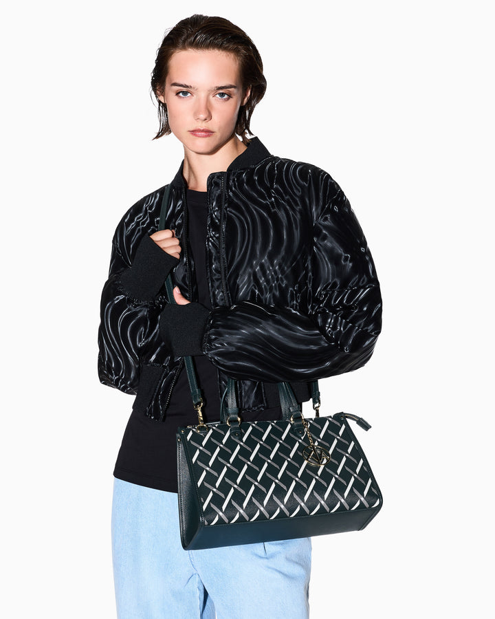 ARMANI Logo Graphic Tote Bag