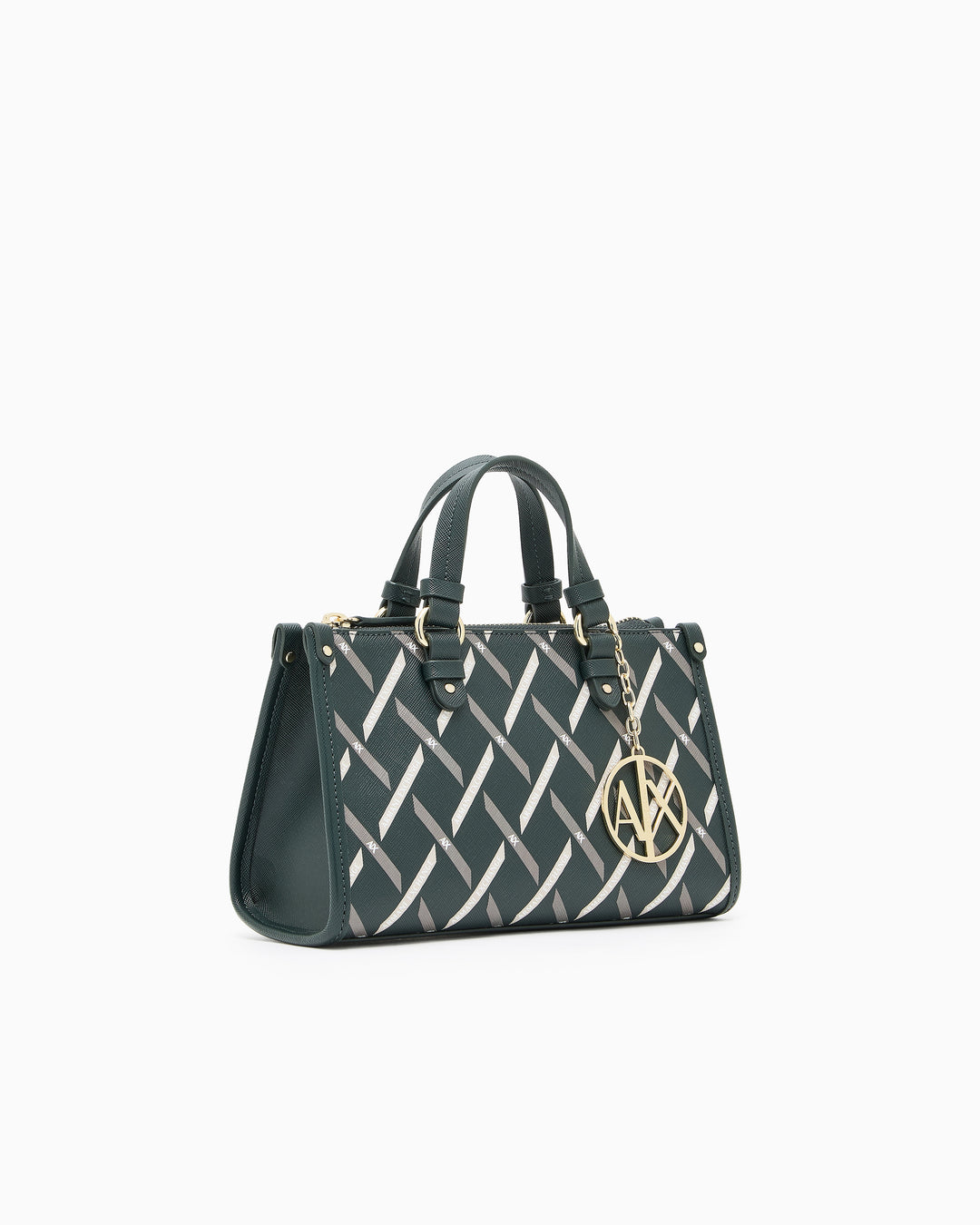 ARMANI Mini bag with geometric print