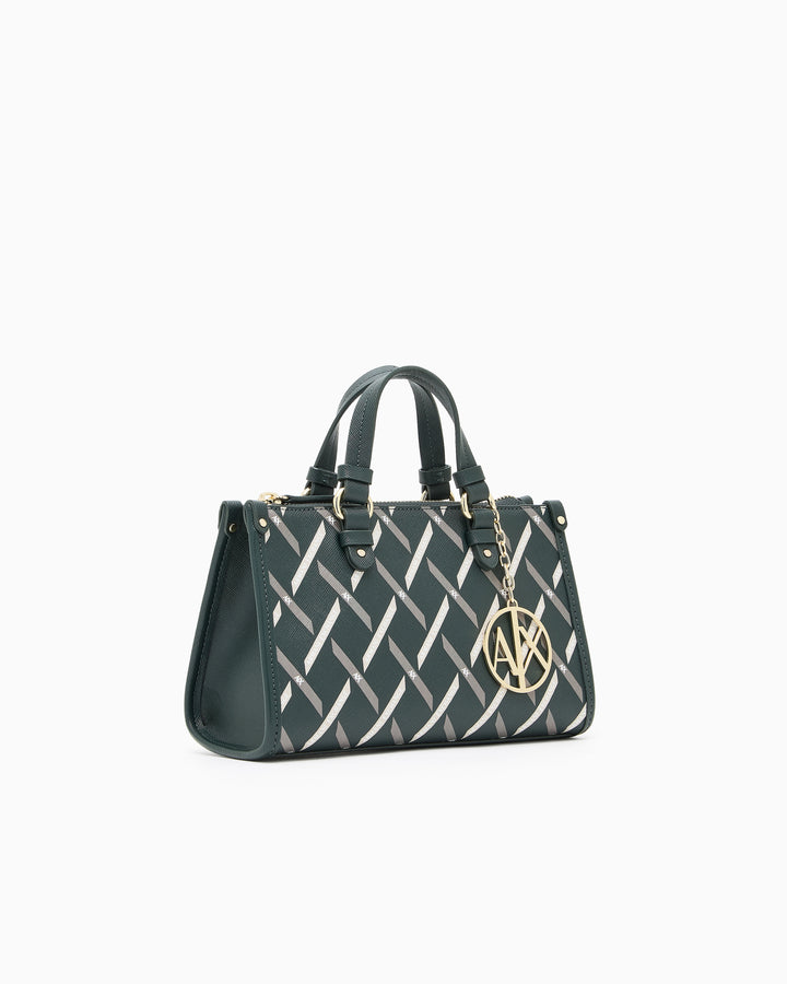 ARMANI Mini bag with geometric print
