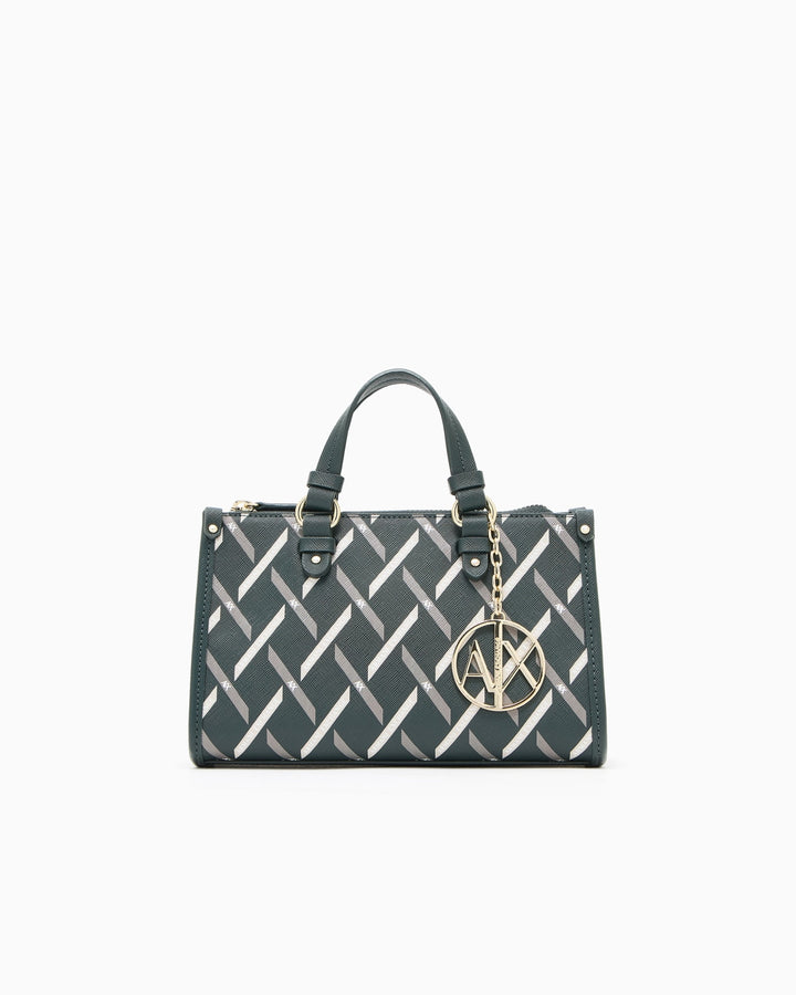 ARMANI Mini bag with geometric print