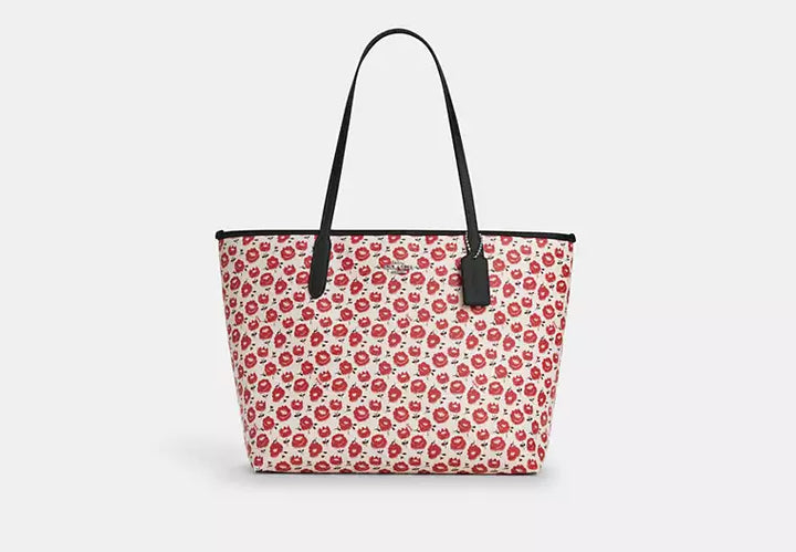 Michael Kors City Tote Bag With Floral Print