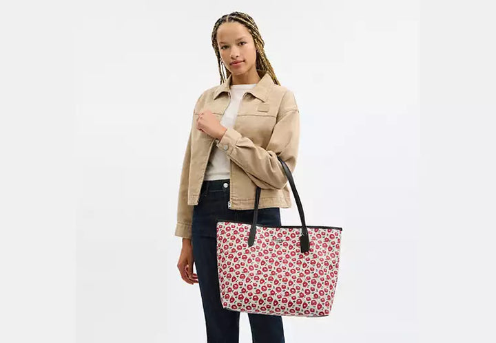 Michael Kors City Tote Bag With Floral Print