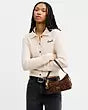 Emeilia Shoulder Bag In Signature Chenille